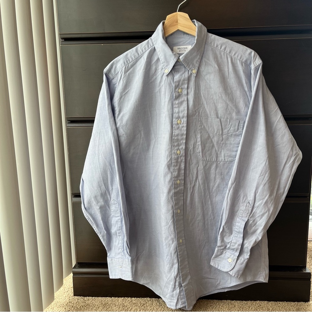 Brooks Basics Long Sleeve Dress Shirt